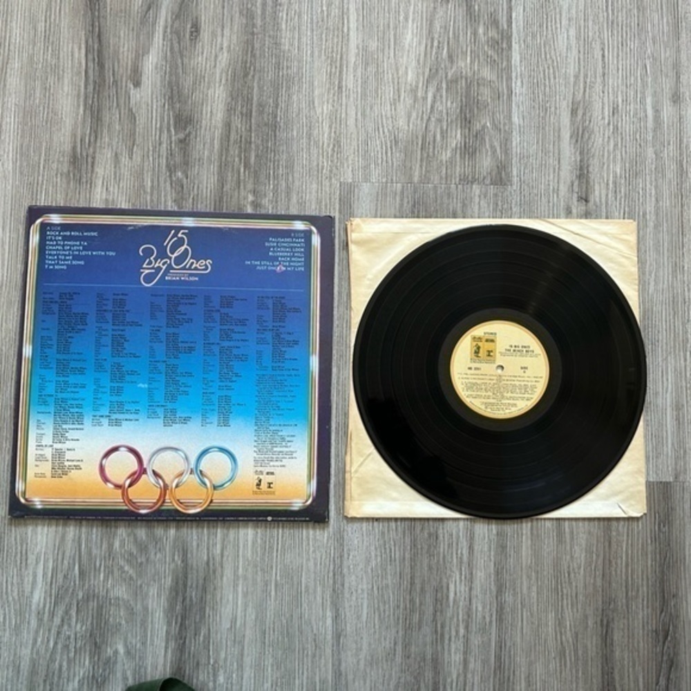 THE BEACH BOYS 15 Big Ones vintage 1976 Warner Bros Records vinyl Lp album. 12” - Picture 4 of 9